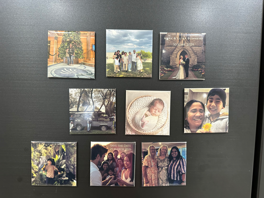 Custom-made Photo Magnets (9 Pack)